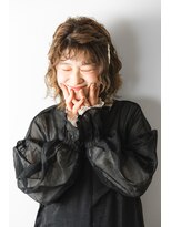 ヘアーデザイン ビビッド(HAIR DESIGN VIVID)&nbsp;ミルクティーカラー/ウルフボブ/レイヤースタイル