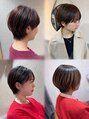 カナモ(Canamo) 大人可愛い似合わせショート/赤みを抑えたカラーで透明感UP♪