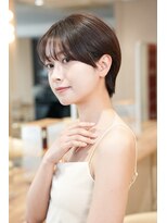ジーナ 錦糸町(Zina)&nbsp;*ミルクブラウンナチュラルショートボブ*【Zina錦糸町】
