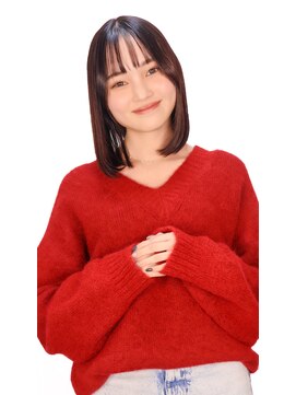 シンプリィ (Hair Make SIMPLY) ダークトーンの大人ボブ
