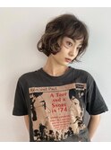 お洒落なボブパーマ