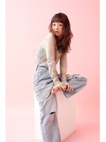 ラフィス ヘアー シーン 調布店(La fith hair scene) 【La fith】マロンベージュ×ウェーブヘア
