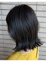 オーク あざみ野(OAK) 切りっぱなしロブ×ブルーグレージュ