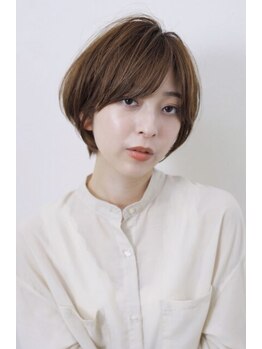 ルーフ 用賀(ROOF)の写真/大人ハイライトで立体感をプラス!透明感カラーでデザインを楽しみながら、チラホラ白髪も綺麗にカバー♪
