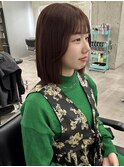 ブリーチなしWカラー オレンジブラウン