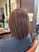 ウィーブ 成田店(Weve)&nbsp;ハッシュカット/グレージュ/デザインカラー/成田富里