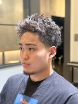 フリークバーバーショップ 烏丸御池店(FREAK BARBER SHOP)&nbsp;テーパーフェード/ブッタパーマ/スパイキーショート烏丸御池K