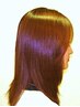 【高濃度内部補修でしっかり髪質改善】カット+ケラトTR+電子トリートメント