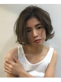 【モード】【3Dカラー】【ヘルシーレイヤー】【ミニマムボブ】