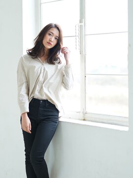 プリムワークス hair&nail Prime works 前髪なし×セミロングvol.2