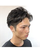 ログ ヘアー(LOG HAIR) メンズ  くせ毛風パーマ☆