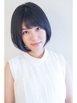 エルサフィロ キタハマ(el zafiro kitahama) 【el zafiro kitahama】ツヤストレート☆ショートボブスタイル