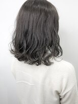 ネイヴィル オモテサンドウ(navile omotesando)&nbsp;☆ブリーチなしグレージュ外ハネボブ☆navile表参道