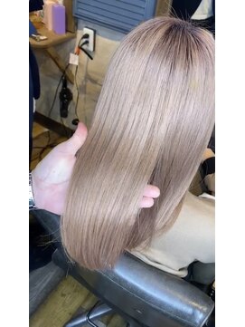 ヘアリゾートエーアイ 新宿西口店(hair resort Ai) ハイトーン×サラ艶ヘア