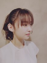 ココンフワット(coconfwat) カット後の簡単なヘアアレンジもご相談ください！