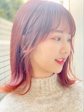 サロンボンジュール(salon Bonjour) ＊くびれミディ＊ピンクベージュ