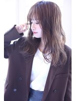 ルヴェール 茜部店(Le Vert)&nbsp;マロンベージュの韓国風ロング