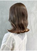 ブラウンベージュ_くびれヘアビタミンカラー_ba335241
