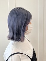 コワファースト  させぼ五番街店(COIFF1RST)&nbsp;透け感たっぷり★ブルーcolor