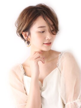 ロビー 表参道(ROBBY) ひし形ショート／アッシュ／表参道／30代40代50代