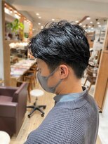 ペイジバイネオリーブ 吉祥寺店(Paige by Neolive)&nbsp;センターパート　癖毛風パーマスタイル