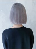 グレーボブ_チェリーブラウンフェミニンロング_ba379212