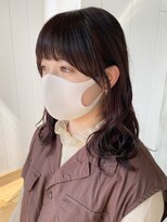 アイティーバイアルバム 北千住店(IT by ALBUM)&nbsp;顔まわりカット_ショコラアッシュヘルシースタイル_ba418291