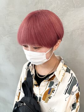 ペスカ 長町南店(pesca) コーラルピンク　(1bleach～) OIKAWA