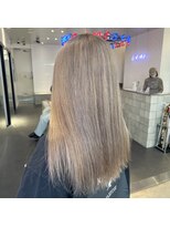 ゲーム 原宿店(GAME)&nbsp;ダブルカラーミルクティーベージュカラーケアブリーチ韓国