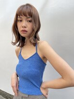 ロンド マーレ 天神大名店(Lond mare)&nbsp;小顔になれる顔まわりカット　韓国ヘア　韓国くびれ巻きレイヤー