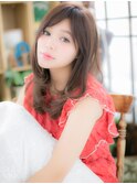 斜めバンググレイアッシュ外国人風大人巻きc5志木20代30代40代