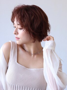 ソイクフ(SOY KUFU) 大人可愛い◎イメチェンフルバングレッドブラウン