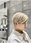 毛流れセンターパート