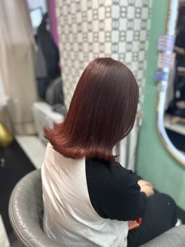 ルフレ 新宿本店1st(Reflet) ボルドーカラー