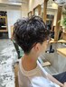《☆平日メンズ限定》メンズカット＋パーマ＋トリートメント＋眉カット
