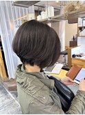 大人ショート×シルクオイルカラー