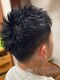 楽リズム(楽rhythm)の写真/〈ON/OFFキマる〉清潔感抜群のフェードカットでスマートに。すっきりとしたスタイルをご提案いたします◎