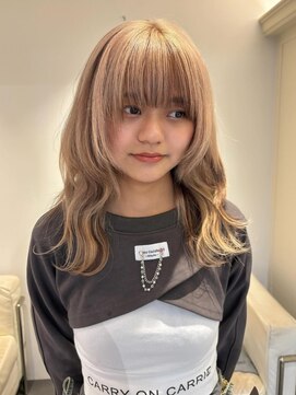 ベレーザ 渋谷(BELEZA) 7314ニュアンスカラーハイトーンバレイヤージュインナーカラー