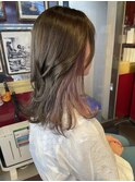 オリーブグレージュ×ベリーショコラ