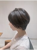 束感小顔ショート