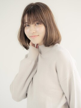 エンタク 新宿三丁目店(enntaku) ケアブリーチ/グラデーションカラー/ペールベージュ[新宿三丁目]