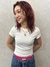 【小早川限定】カット+(カラ-ｏｒパ-マ)+トリ-トメント￥8580