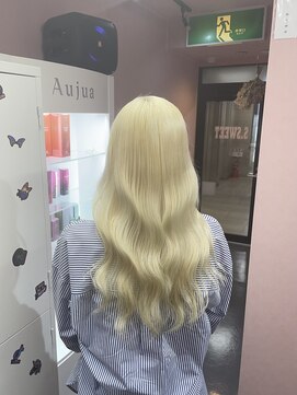 エススウィート(S SWEET) ホワイトブロンド 艶髪 ハイトーン ホワイトカラー