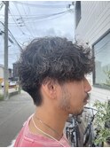 メンズマッシュパーマ