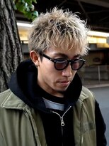 エルマーク 梅田(L-MARK)&nbsp;スパイキーショートザクザクショートアップバングツーブロック