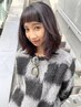 小顔×似合わせカット+透け感カラー+低温デジタルパーマ+潤TR￥23650→￥22000