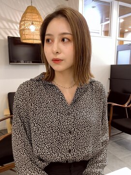 ビュートリアム ギンザ(BEAUTRIUM) ボブ長めボブ/ナチュラルストレート/銀座