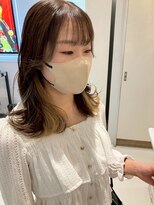 ルシードスタイル グローバルディー 稲毛店(LUCIDO STYLE GLOBAL.D)&nbsp;インナーカラー20代30代40代髪質改善オージュア白髪染め稲毛