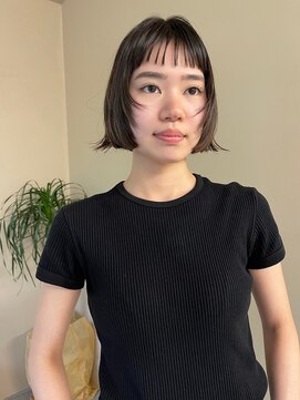 ヤント(yant) オン眉 × フェイスレイヤーボブ