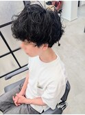 ほつれた抜け感。ふわっと#スパイラル